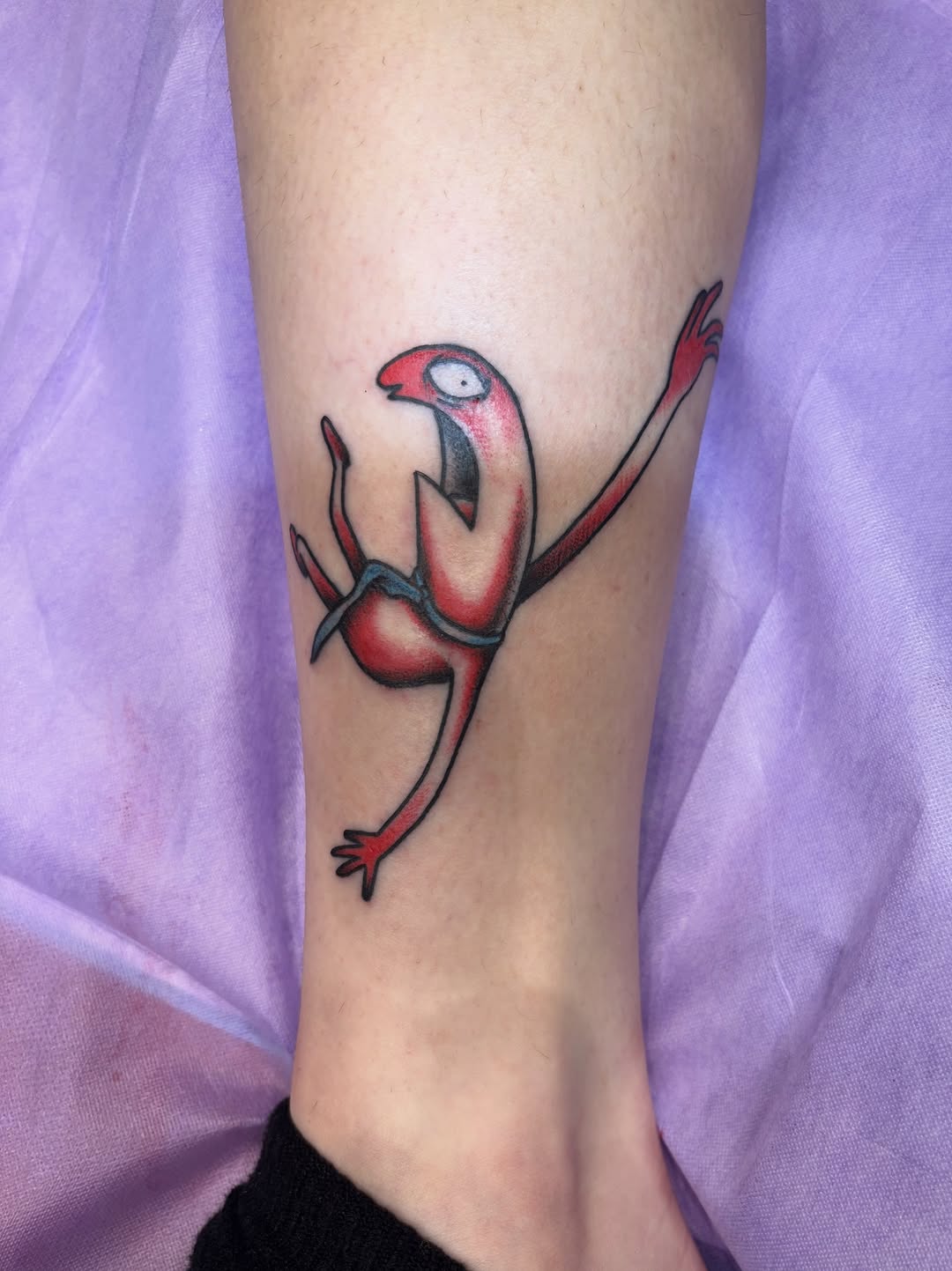 Tattoo by @xwoodlandcorex — ignorant, new_school