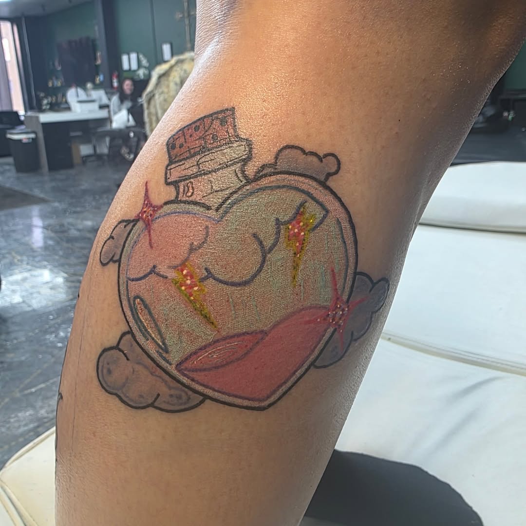 Tattoo by @bassheadtattoos — new_school