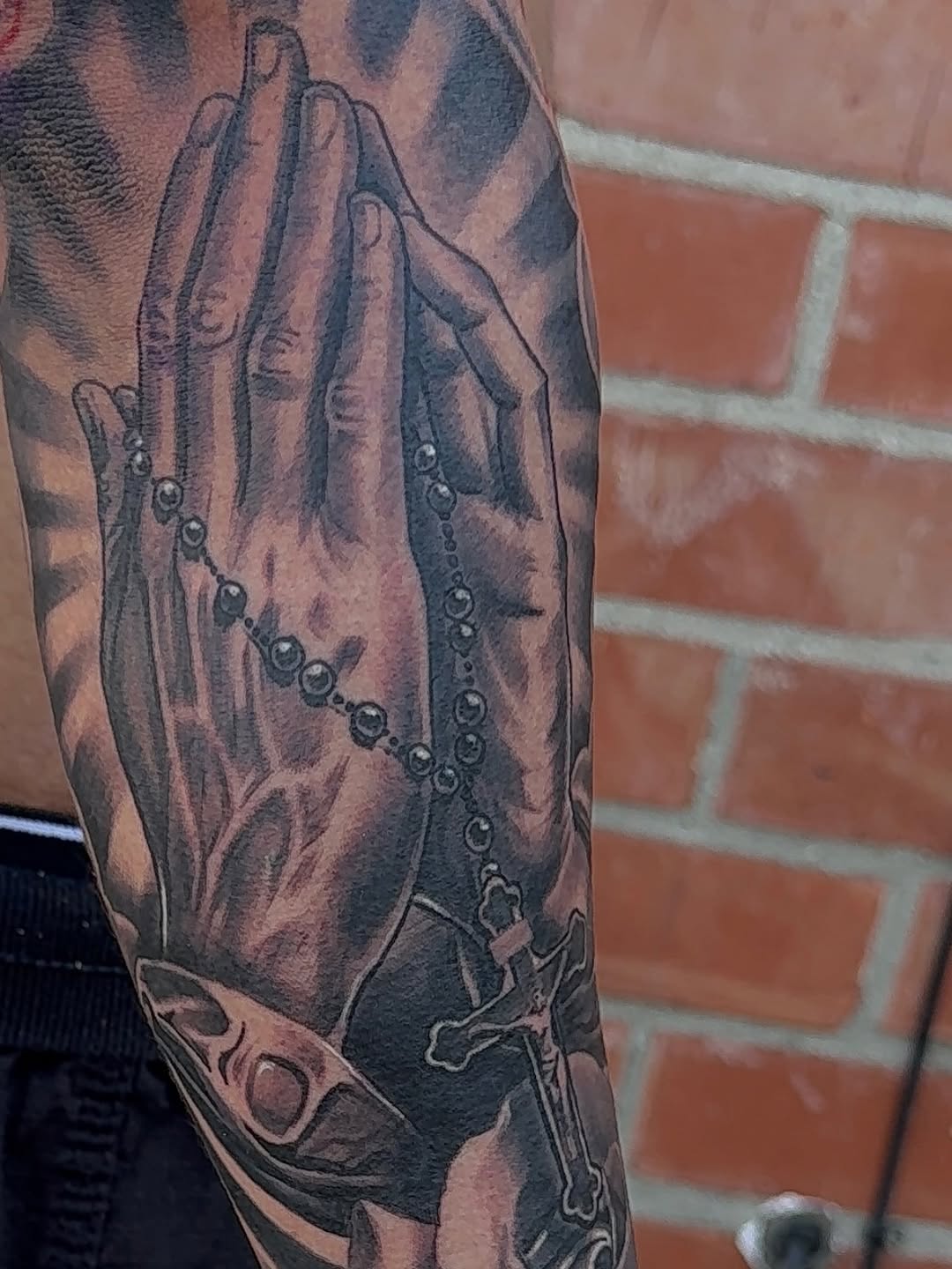 Tattoo by @tattoosbyxavier — black_and_grey, realism