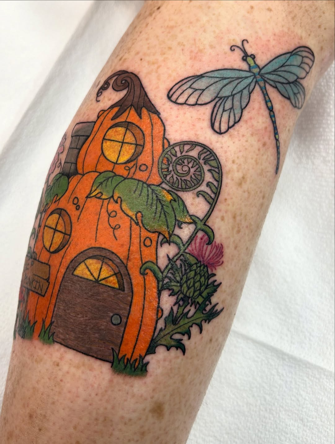 Tattoo by @stabbing_strawberries โ new_school