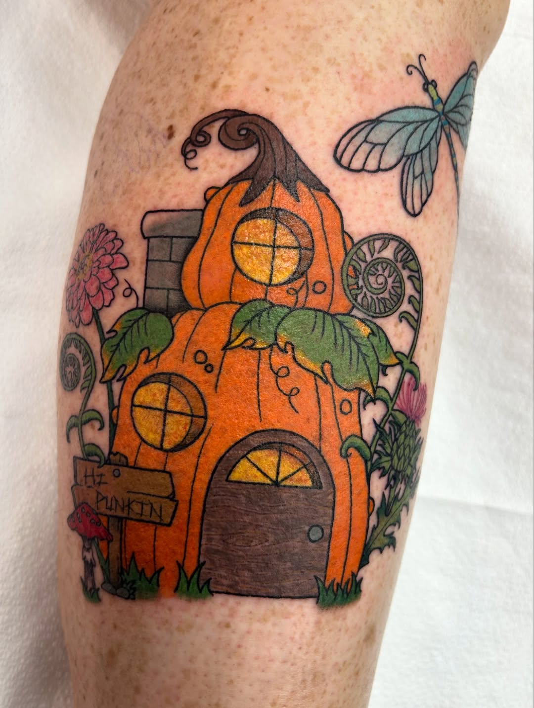 Tattoo by @stabbing_strawberries โ new_school, illustrative