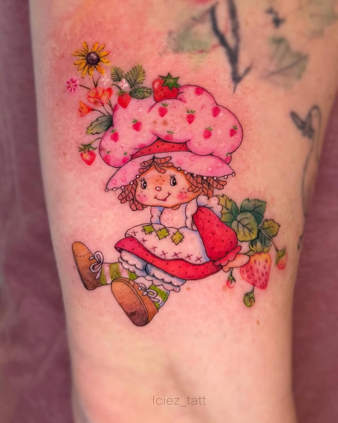 Tattoo by @iciez_tatt — illustrative, new_school