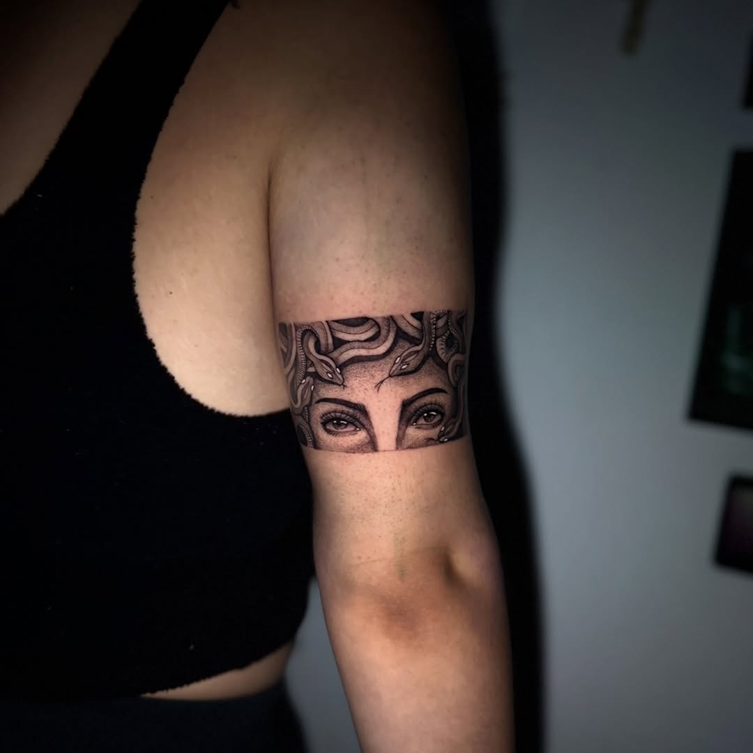 Tattoo by @sadfoo_tattoo โ black_and_grey
