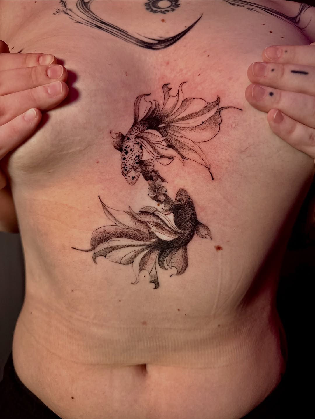 Tattoo by @mklvayne.tattoos โ fine_line, dotwork