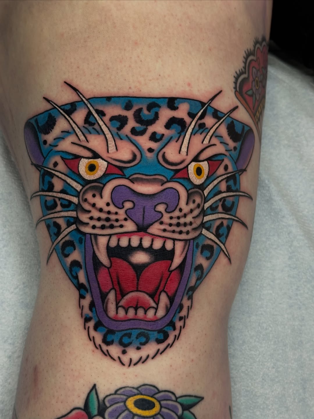 Tattoo by @eggtattooer — american_traditional, illustrative