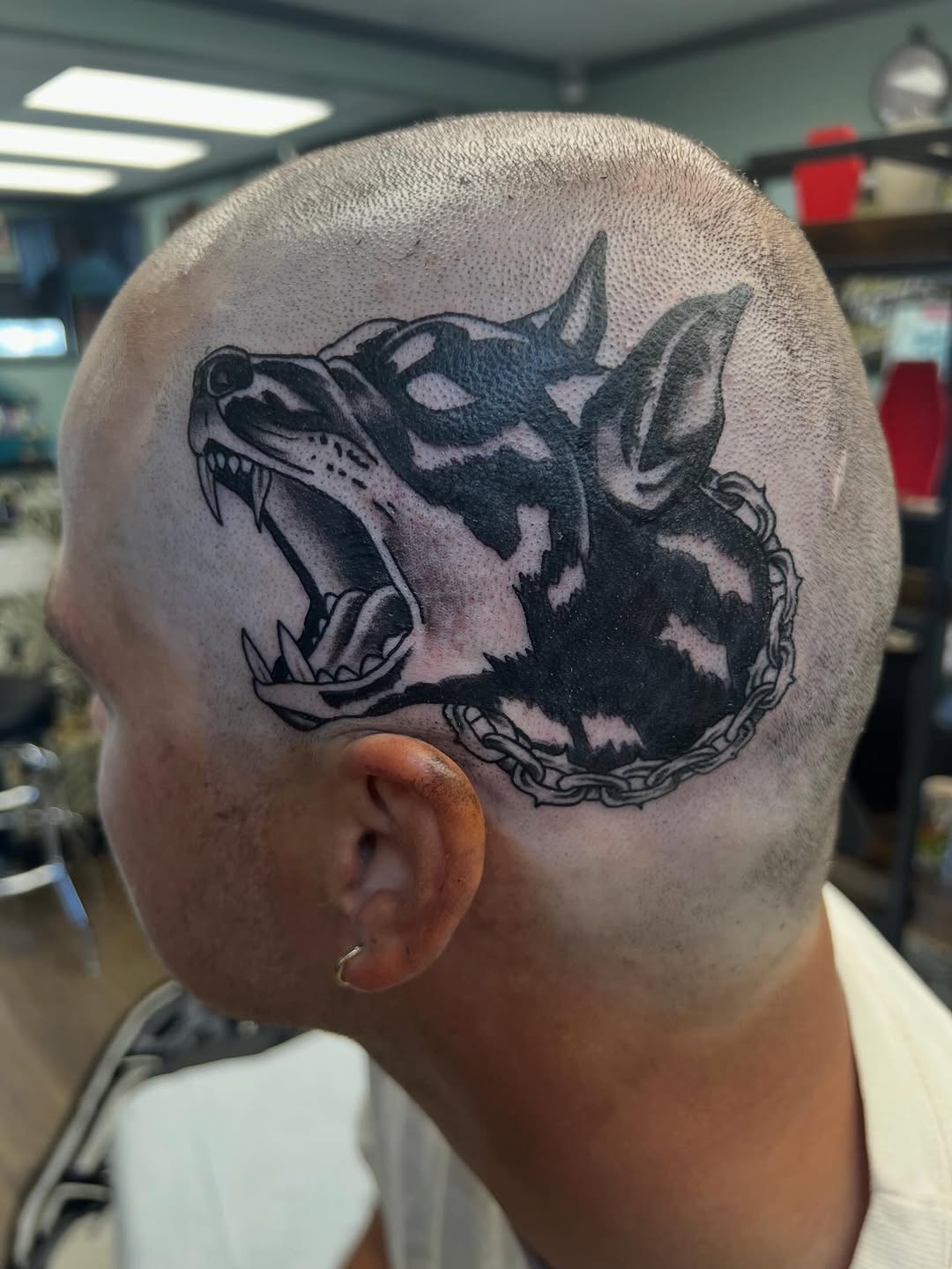Tattoo by @codymarl — blackwork, illustrative