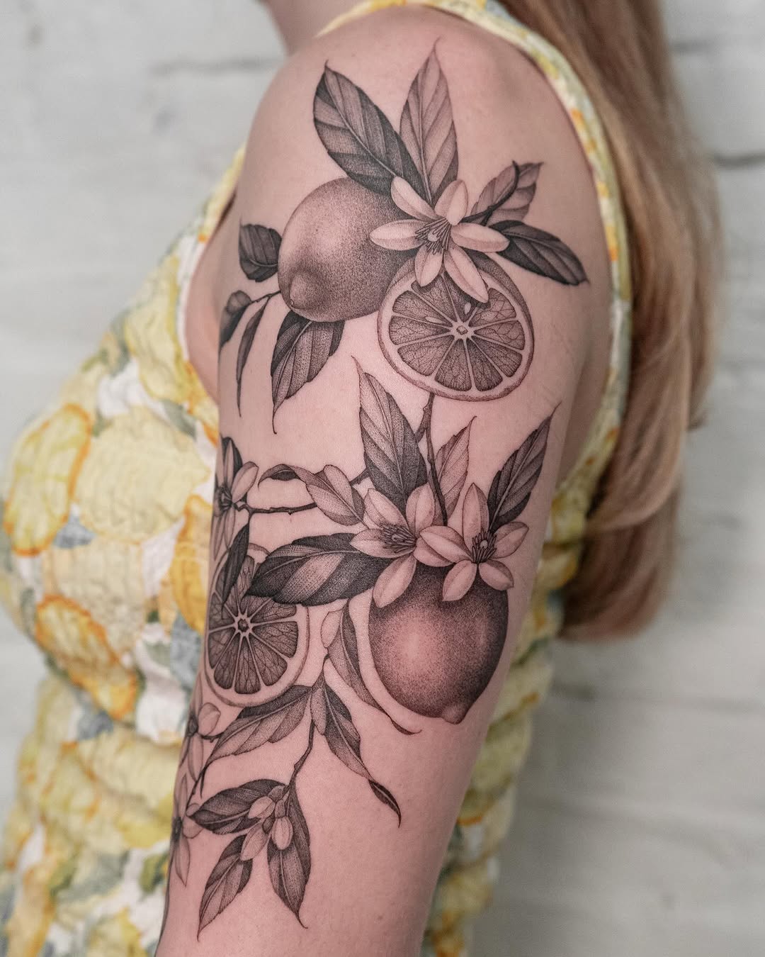 Tattoo by @lilyblu.ink — realism, dotwork