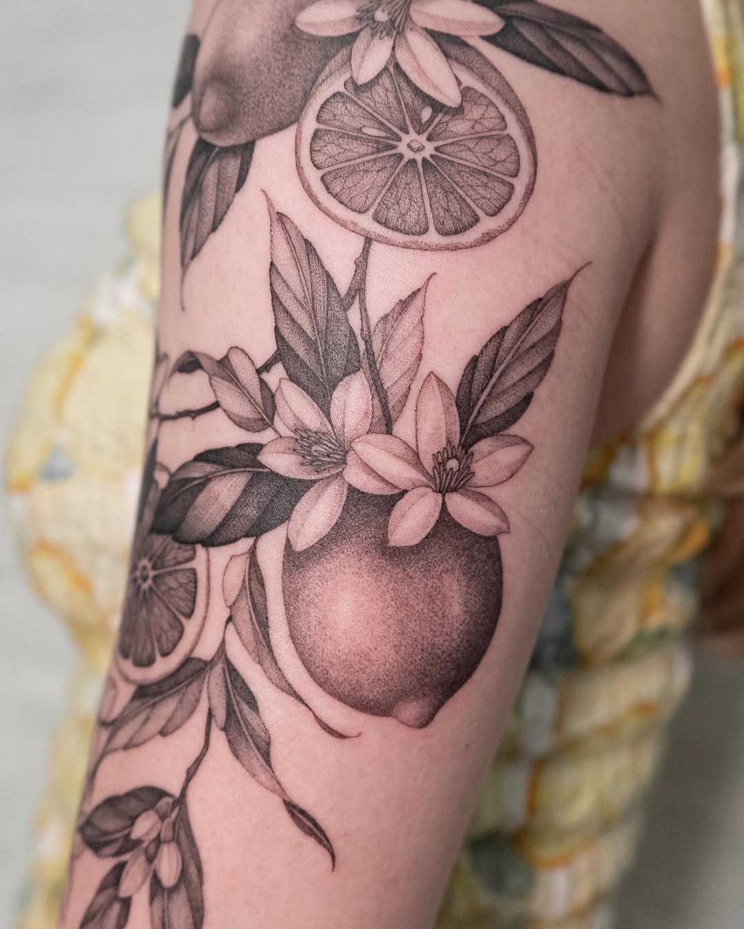 Tattoo by @lilyblu.ink — dotwork, realism