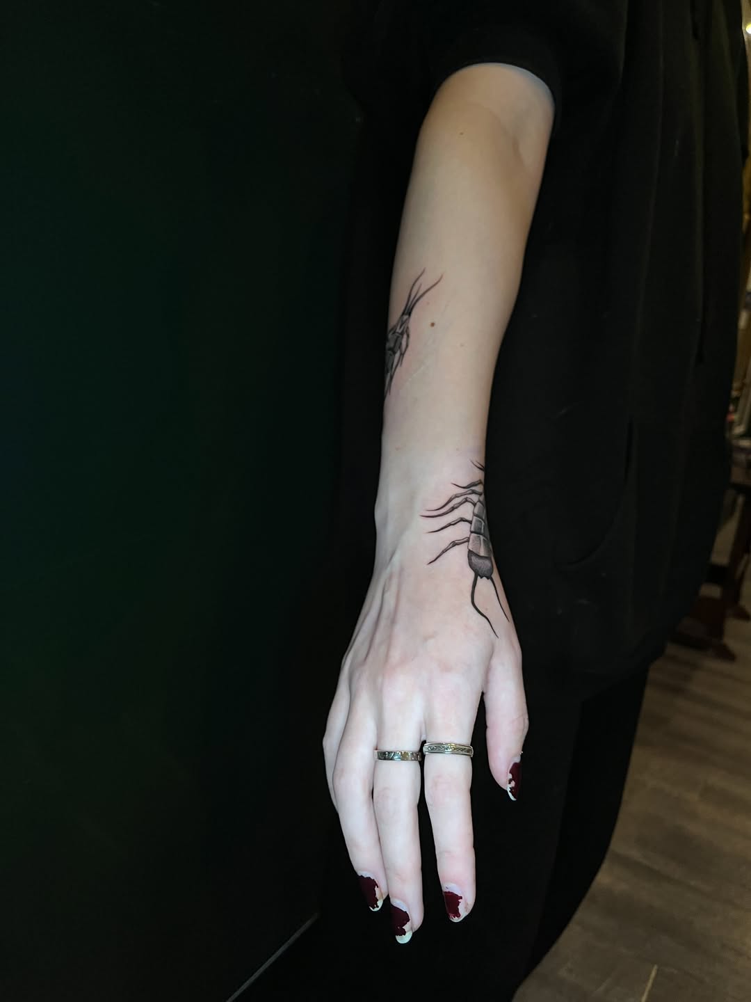 Tattoo by @smq_tattoo — fine_line, black_and_grey