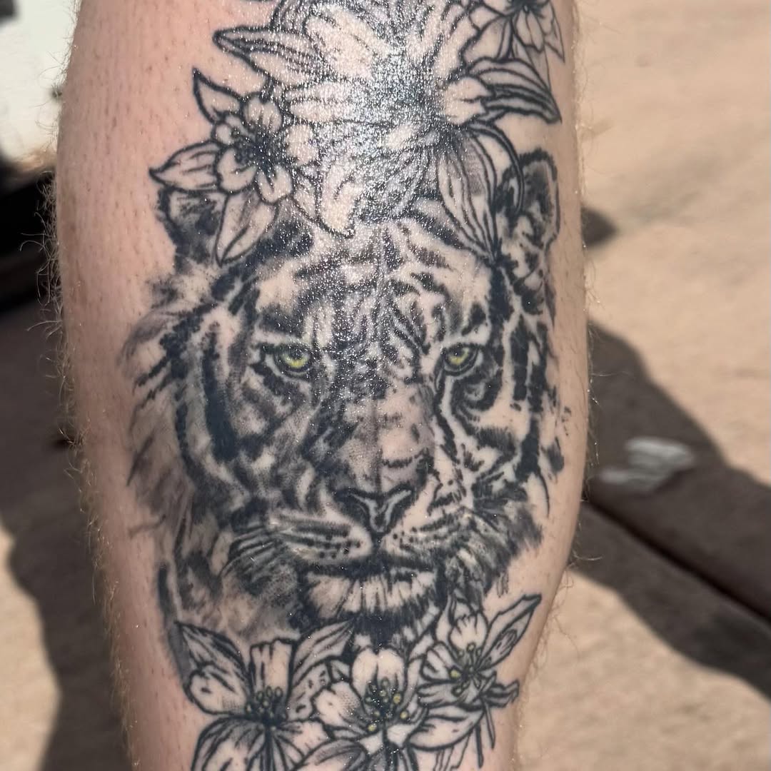Tattoo by @disturbed_0riental_tattoos — realism, black_and_grey