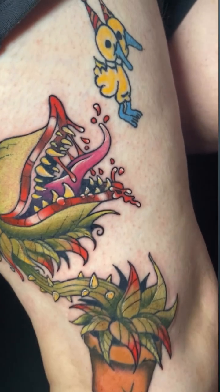 Tattoo by @bonechillingink โ illustrative, new_school