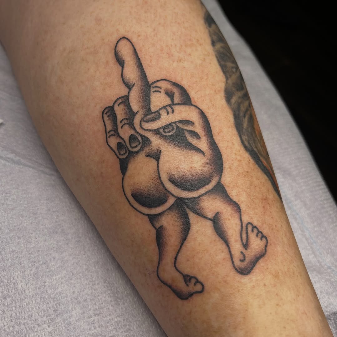 Tattoo by @rubyparkertattoos — black_and_grey, realism