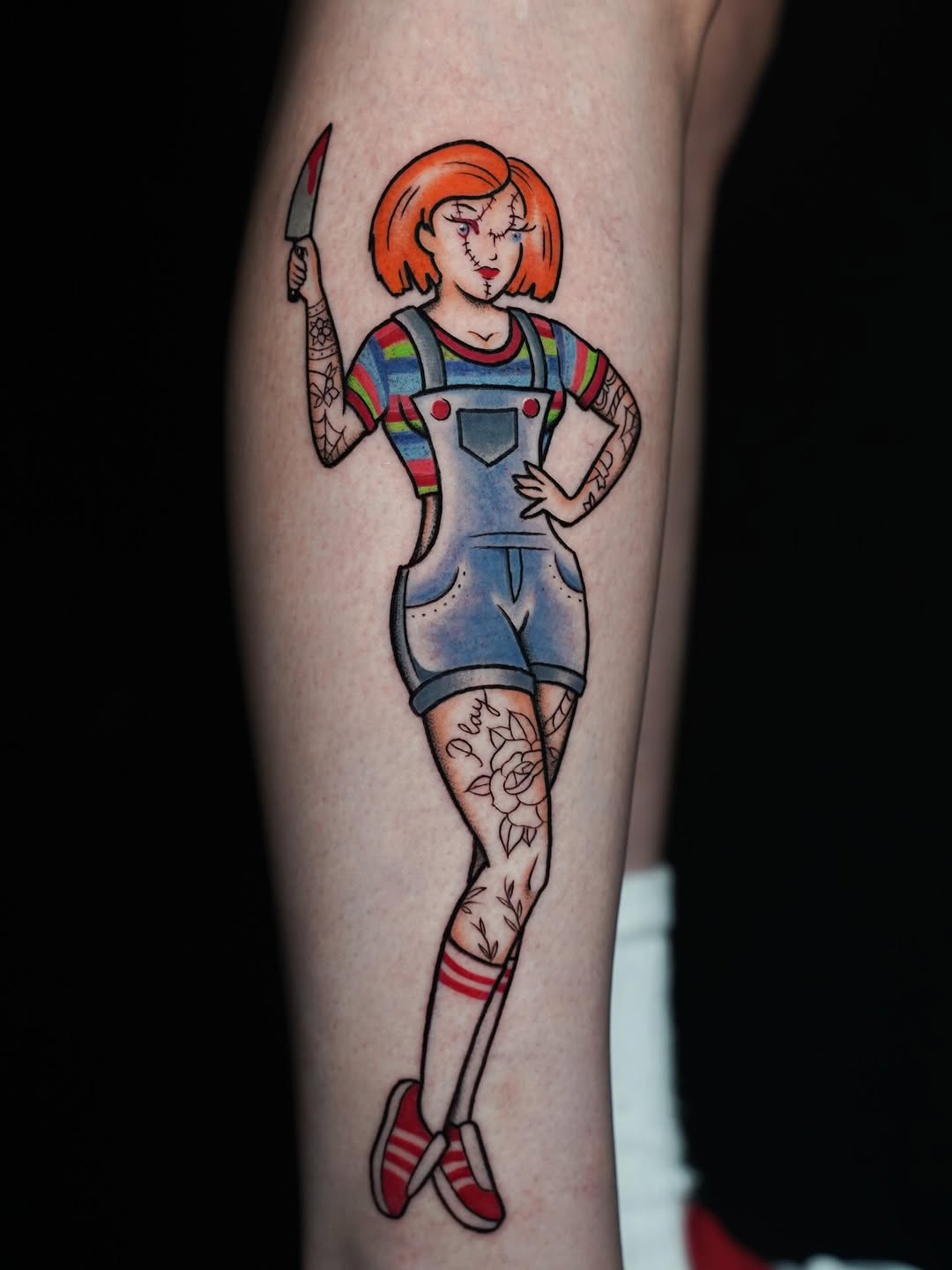 Tattoo by @thequietcactus โ american_traditional, illustrative