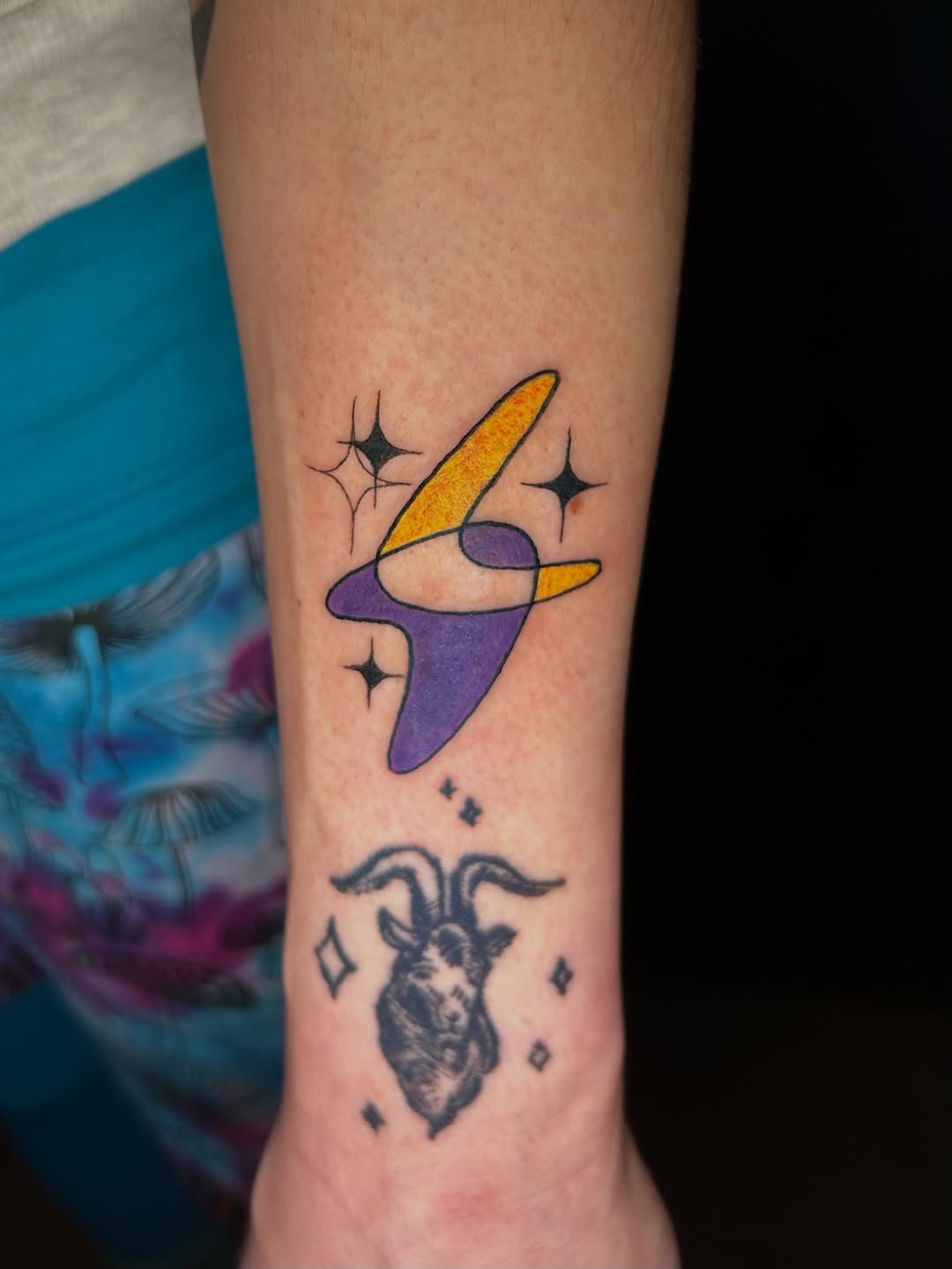 Tattoo by @mayberry.ink — geometric, black_and_grey