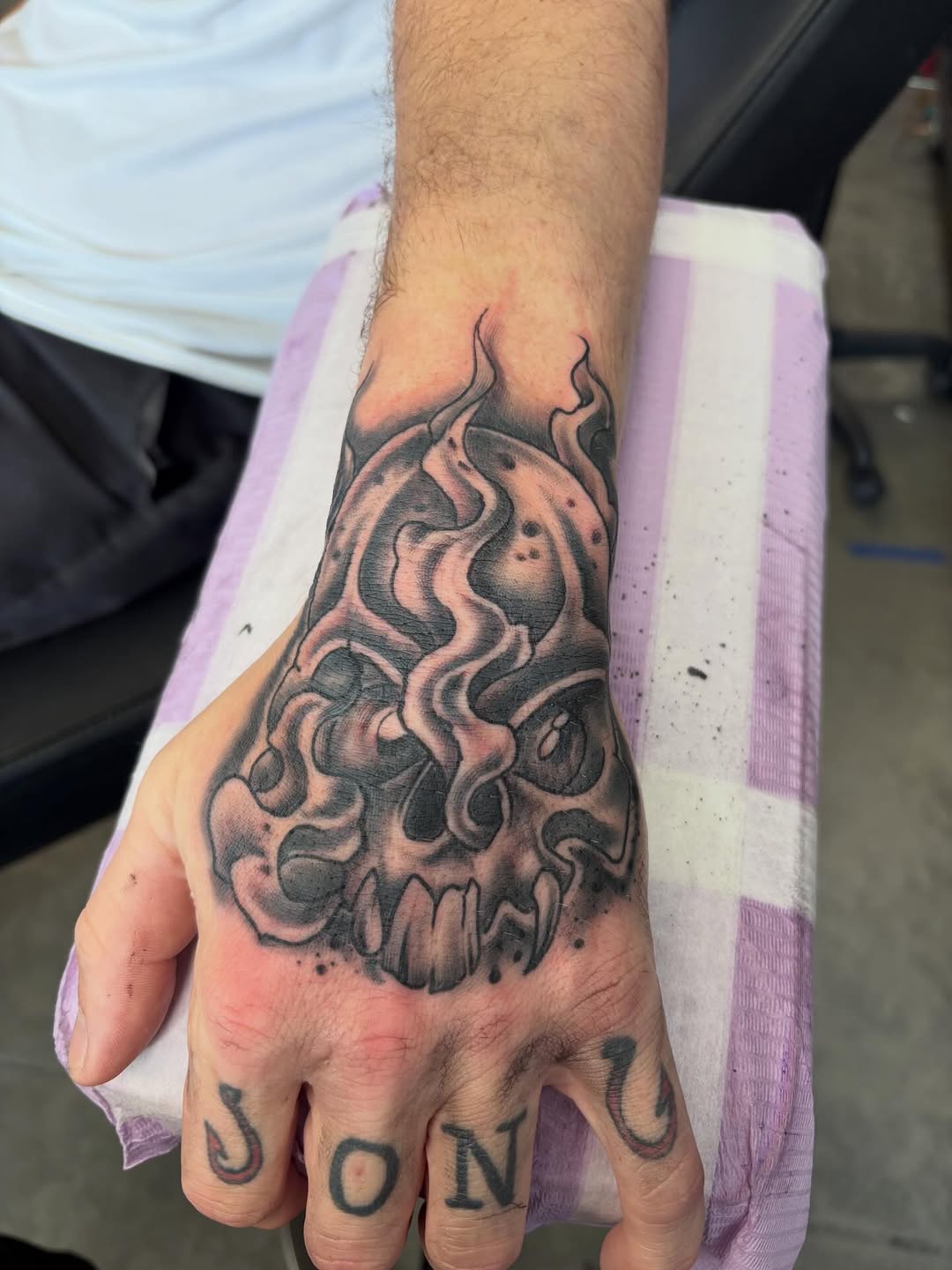 Tattoo by @tommygunz_tatt00er — black_and_grey, realism