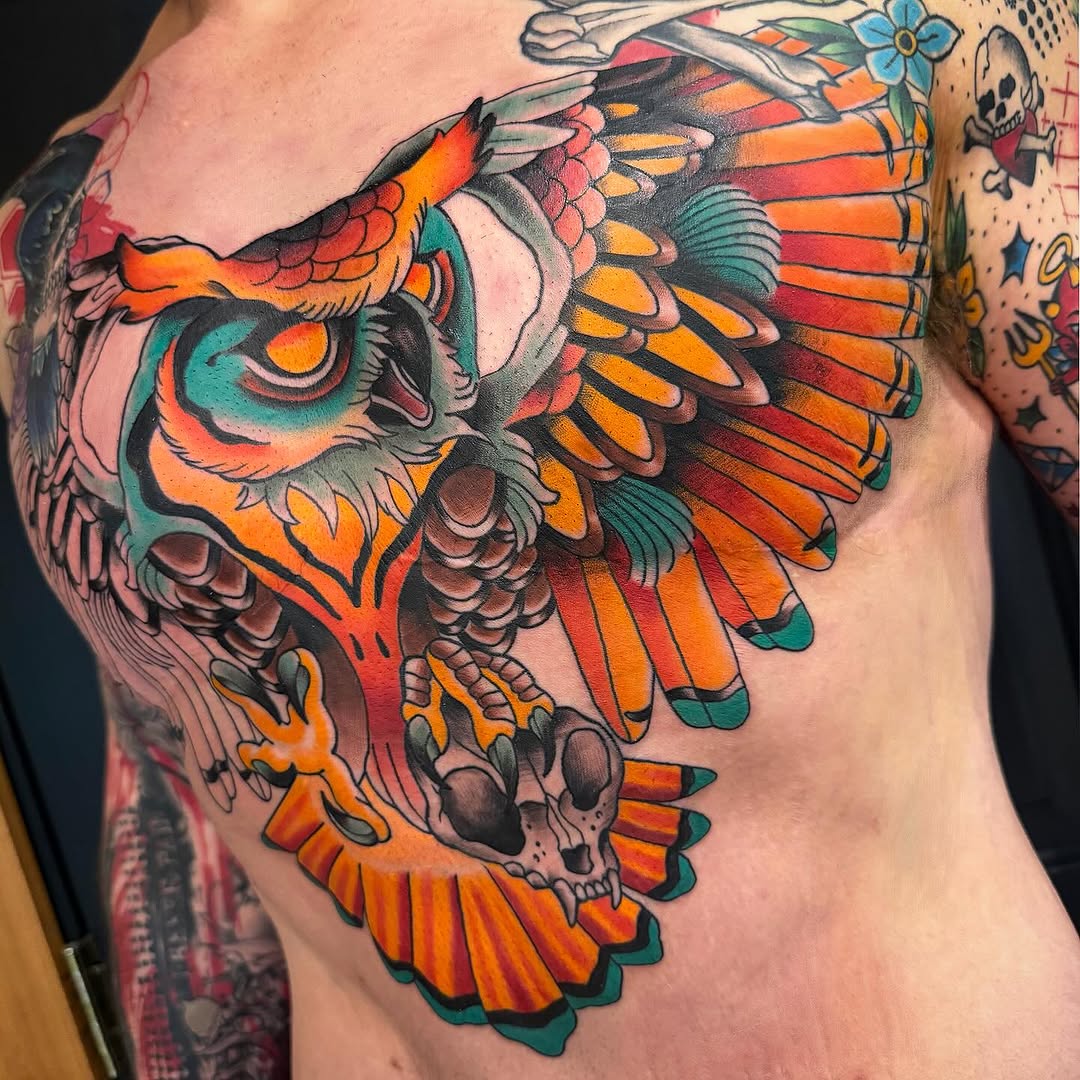 Tattoo by @mindy_fach_tattoo — neo_traditional, japanese_irezumi