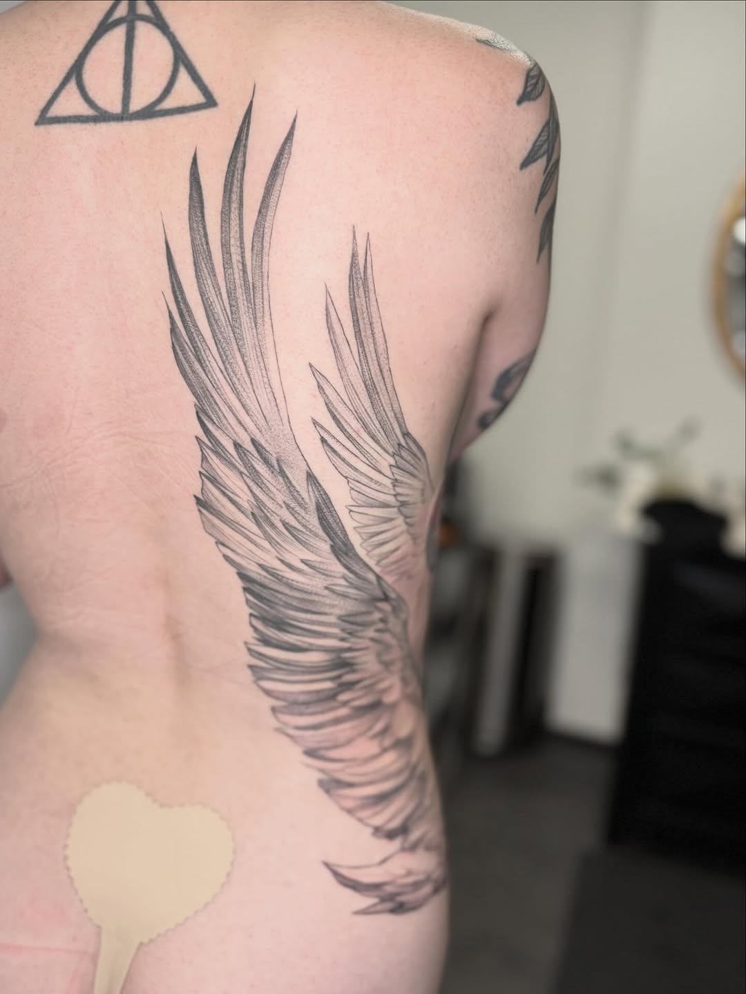 Tattoo by @peterharren — black_and_grey