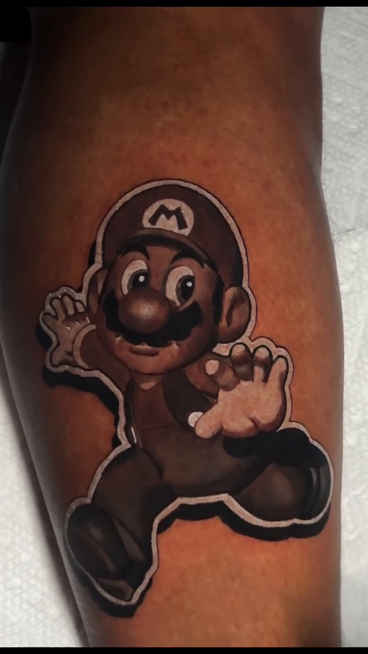 Tattoo by @exzavior__ — realism, anime