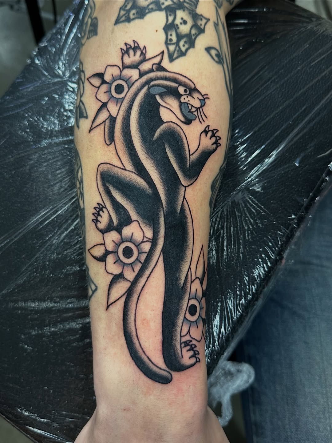 Tattoo by @eggtattooer — american_traditional, black_and_grey