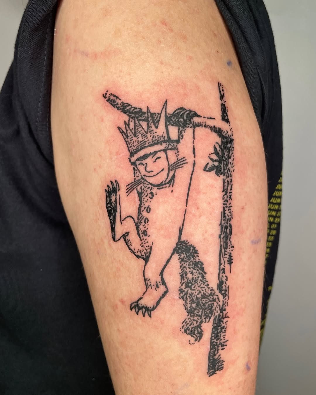 Tattoo by @telephonepole2 — illustrative