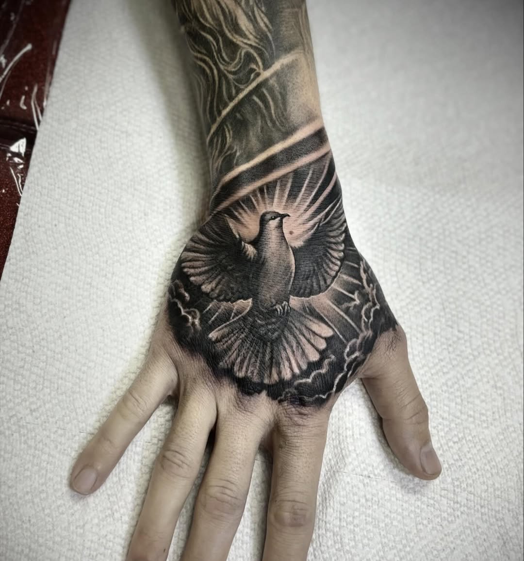 Tattoo by @official_willoink โ black_and_grey, realism