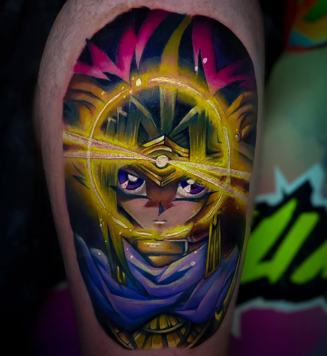 Tattoo by @bo_wins_art β anime