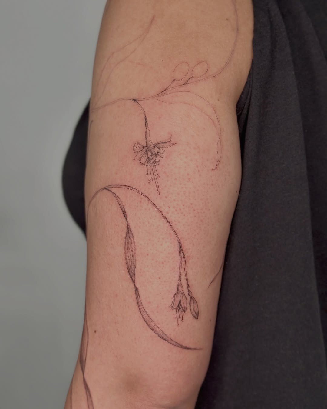 Tattoo by @neomaia.ink — fine_line, black_and_grey