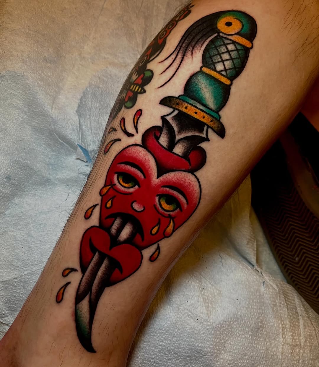 Tattoo by @elliot.liedgren — american_traditional