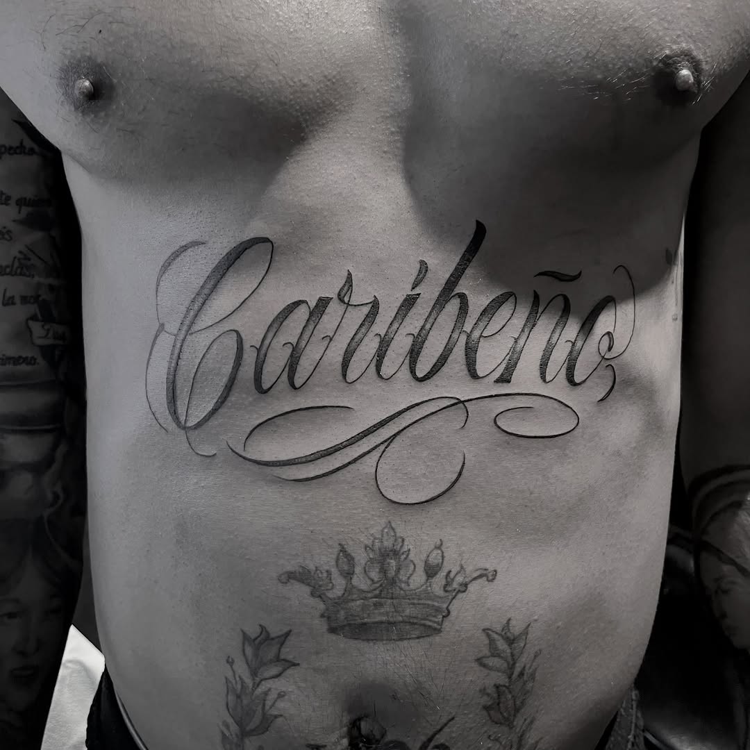 Tattoo by @matt.montoya555 — lettering_script, chicano