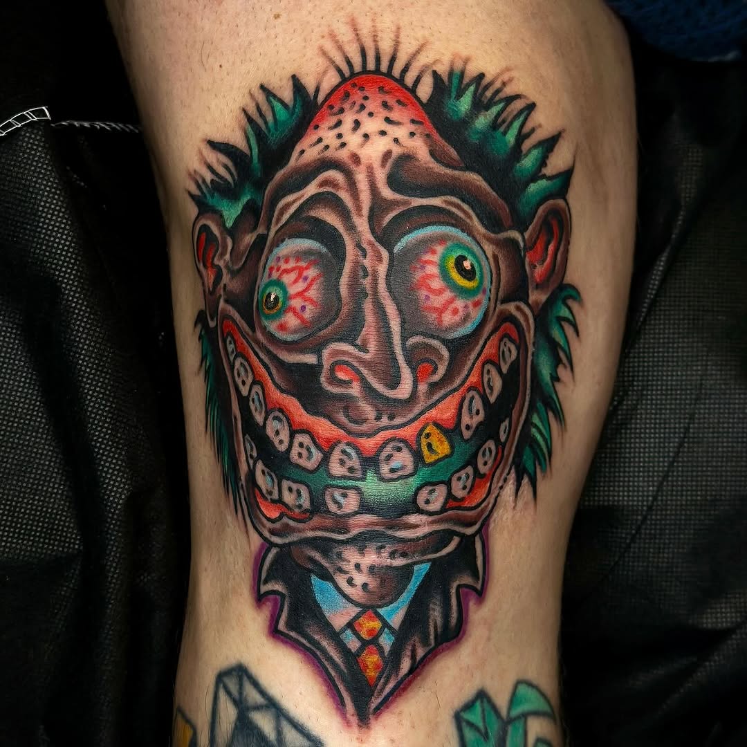 Tattoo by @jaredallentattoos — illustrative, new_school