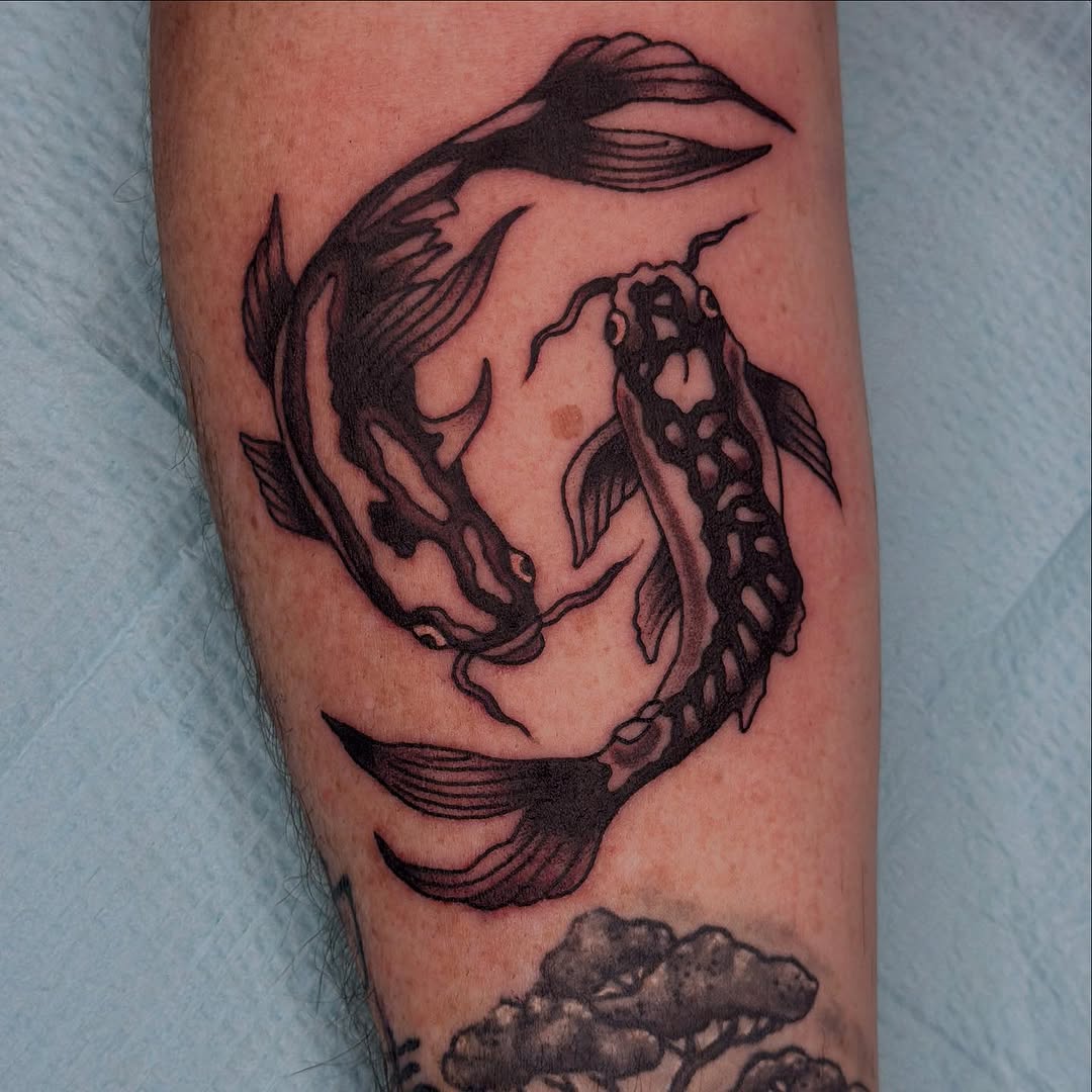 Tattoo by @jaredallentattoos — japanese_irezumi, black_and_grey