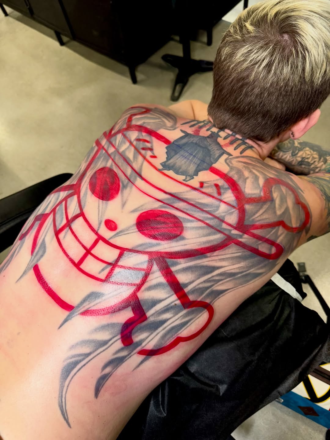 Tattoo by @dangerderektattoo — anime, illustrative