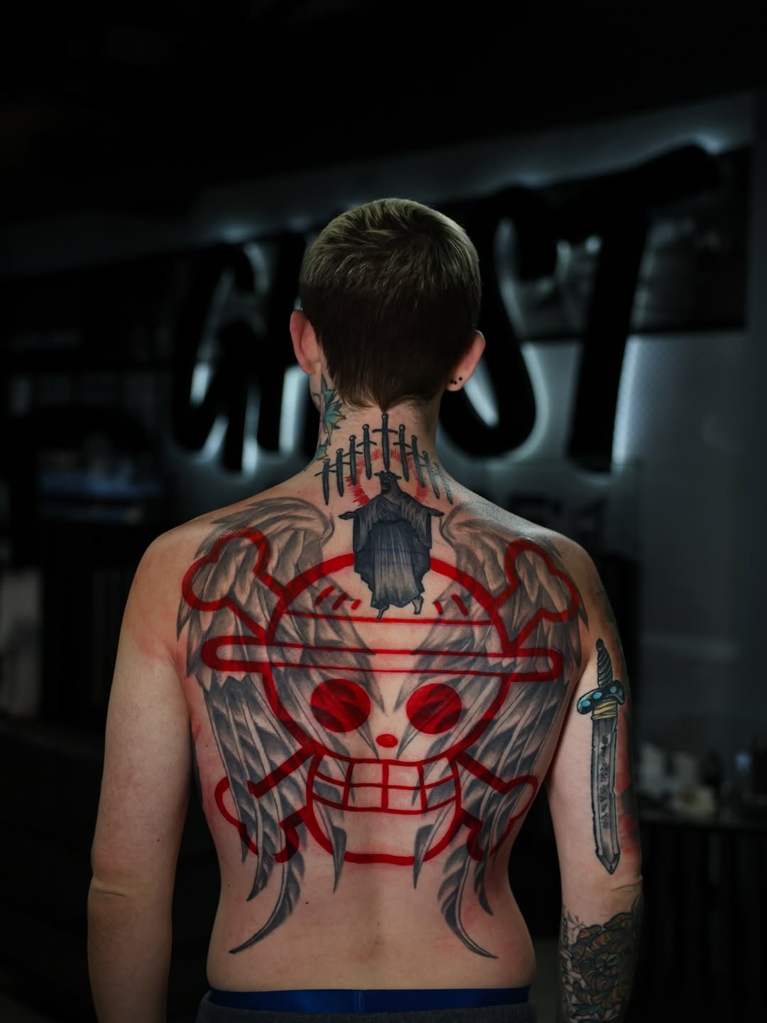 Tattoo by @dangerderektattoo — illustrative, anime