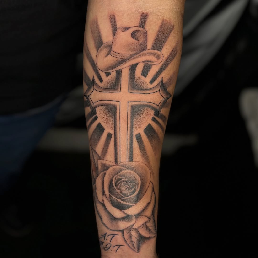 Tattoo by @brixtatts β black_and_grey, realism