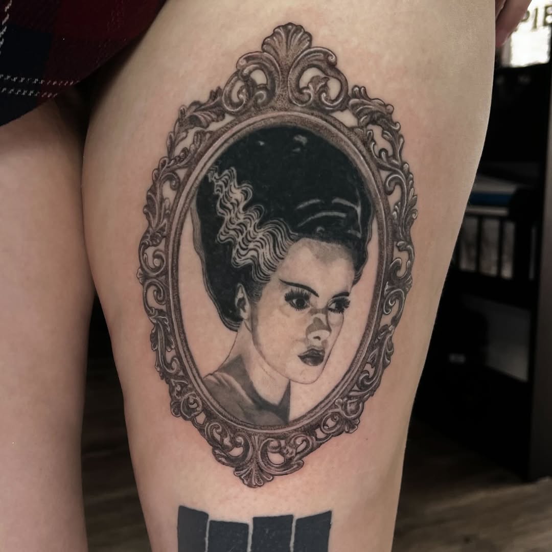Tattoo by @inkprinc3ss — realism, black_and_grey