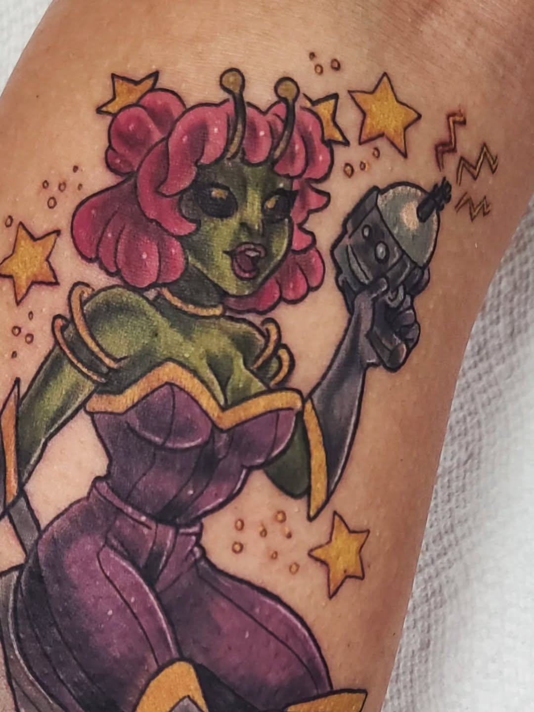 Tattoo by @colleen_does_tattoos — new_school