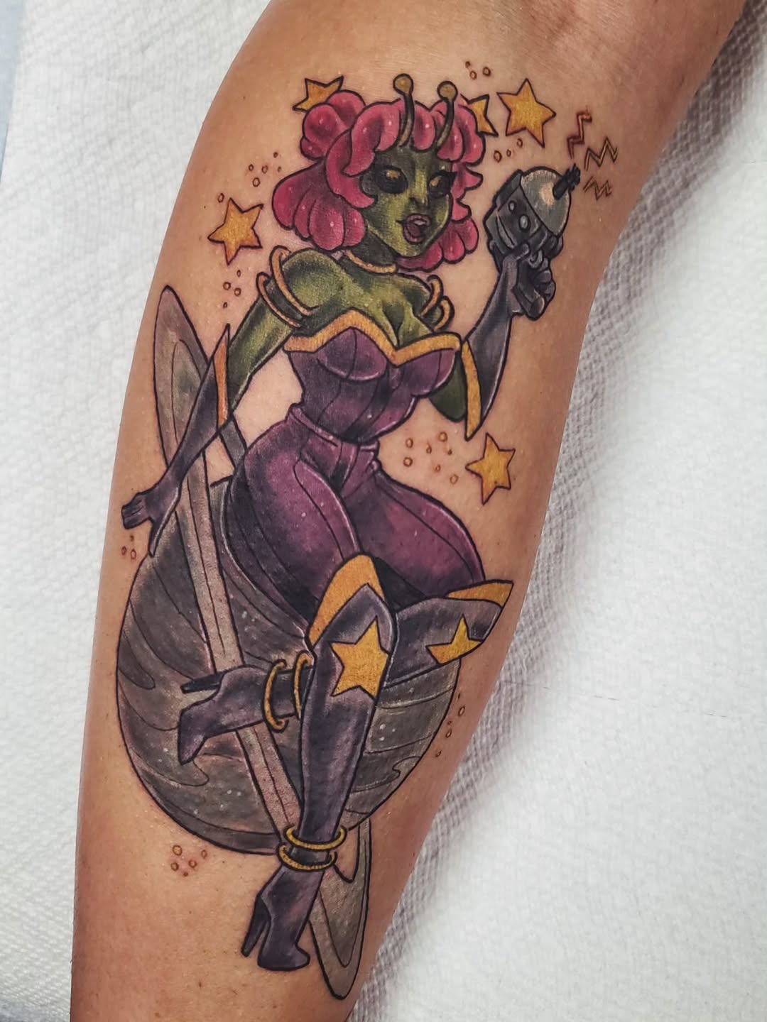 Tattoo by @colleen_does_tattoos — new_school