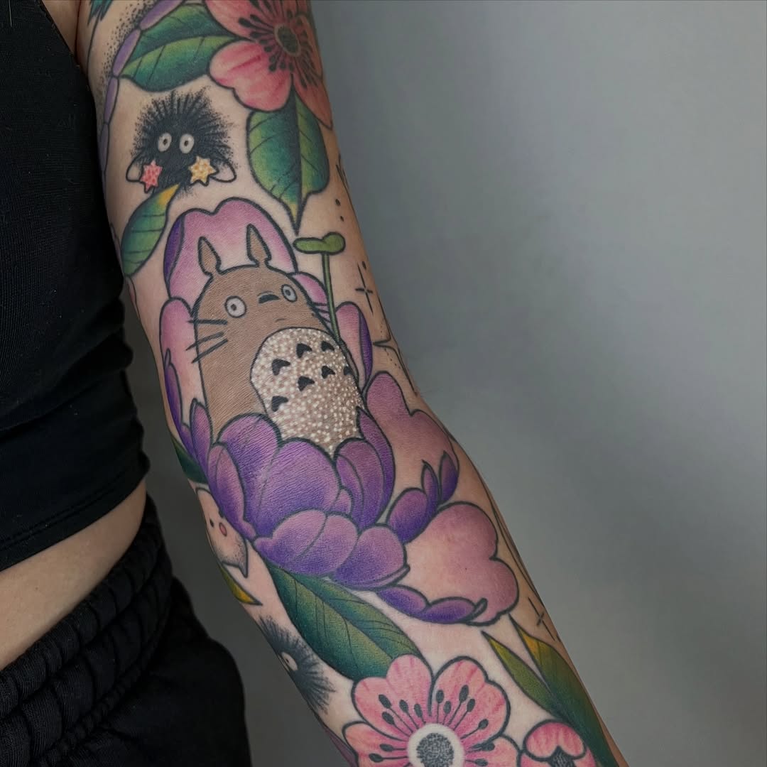 Tattoo by @ofcourseithurts — anime, neo_traditional