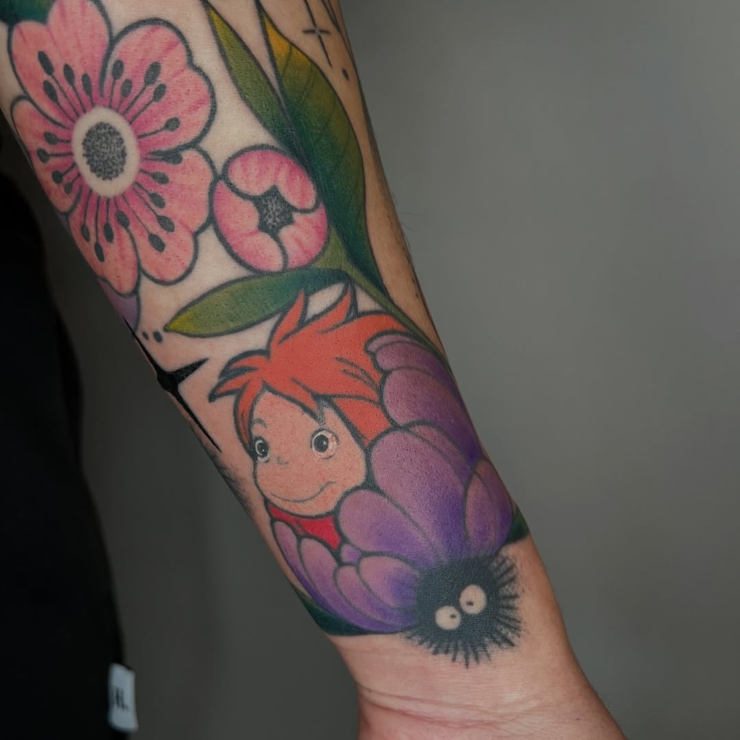 Tattoo by @ofcourseithurts — anime, new_school