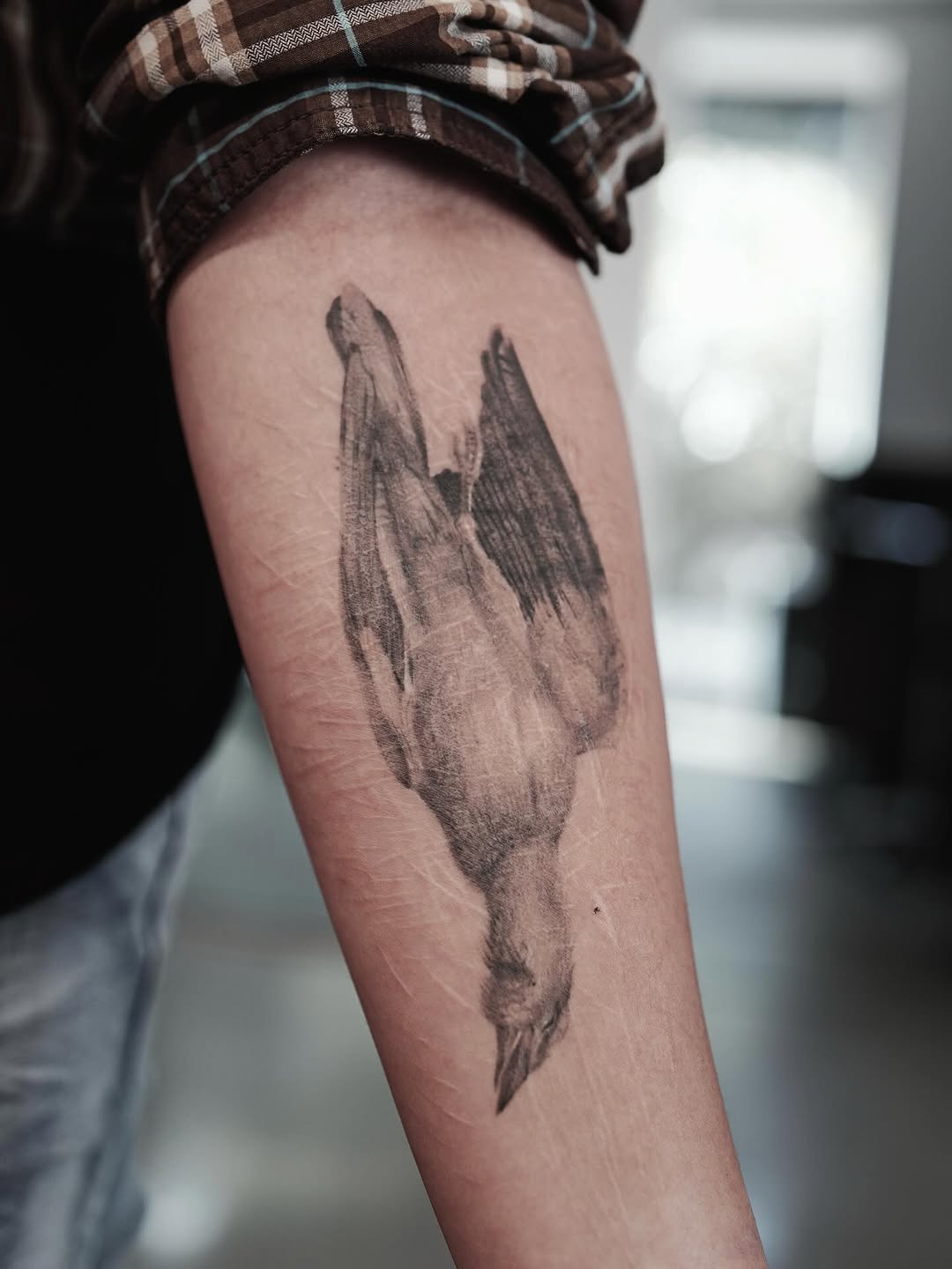 Tattoo by @ink.qing_ — realism, black_and_grey