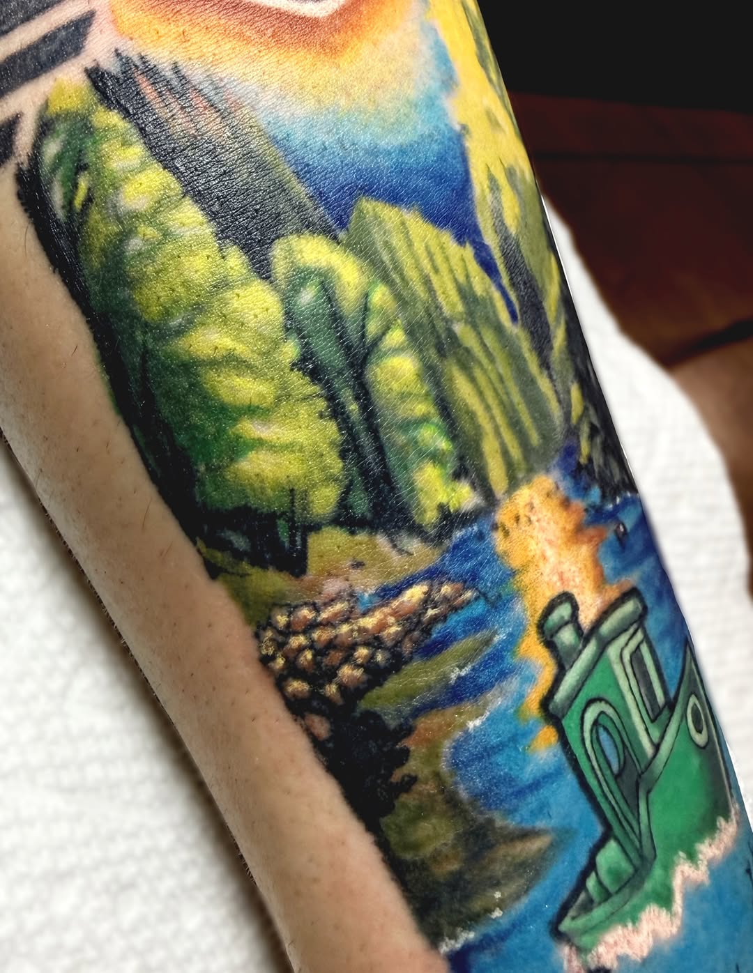 Tattoo by @kuntrevolution — new_school, watercolor