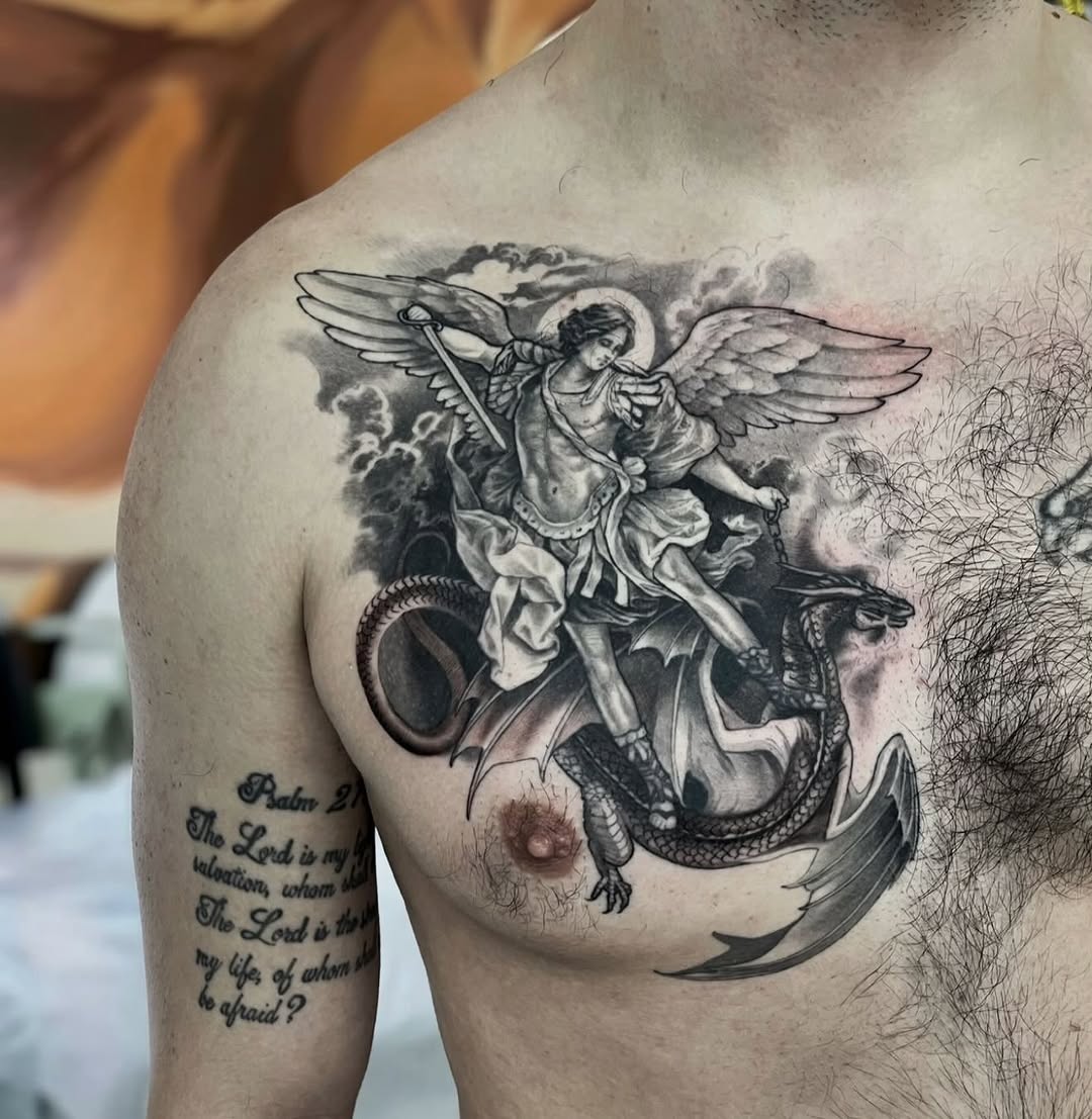Tattoo by @rachelmillertattoos — realism, black_and_grey