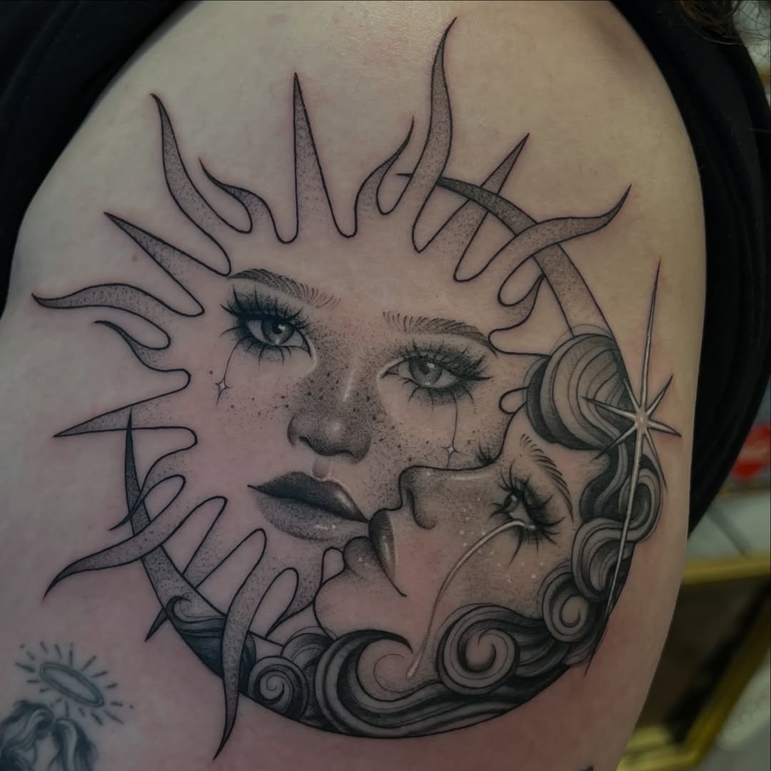 Tattoo by @jadenbelle_j — black_and_grey