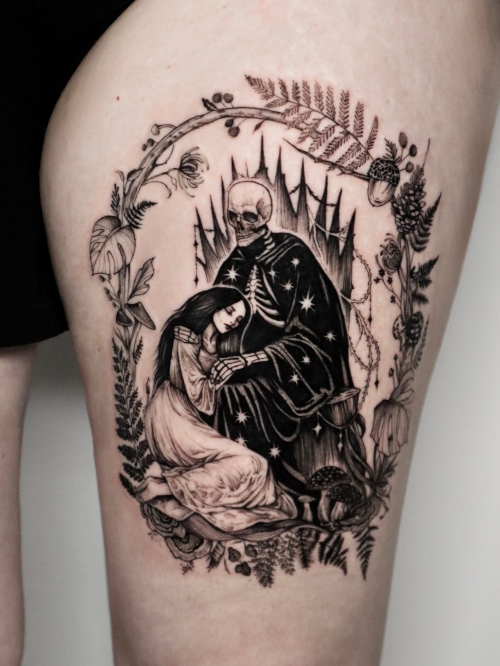 Tattoo by @rit13_ink — dark_realism, illustrative