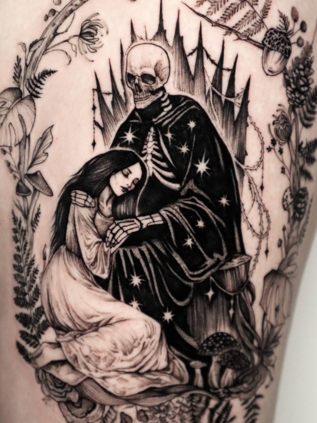 Tattoo by @rit13_ink — dark_realism, illustrative