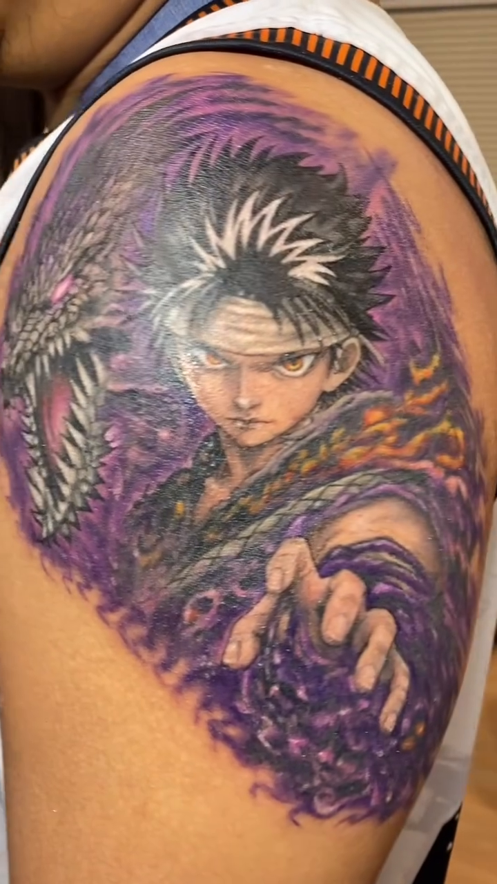 Tattoo by @ferdsvillanueva — anime