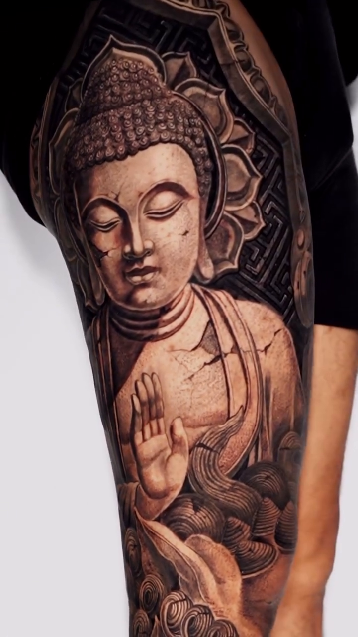 Tattoo by @vinny.holistic — realism, black_and_grey