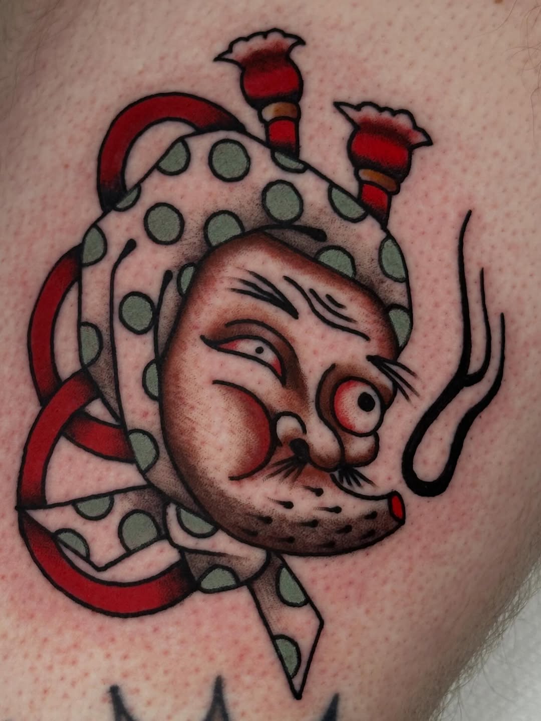 Tattoo by @klf_tattoos — american_traditional, illustrative