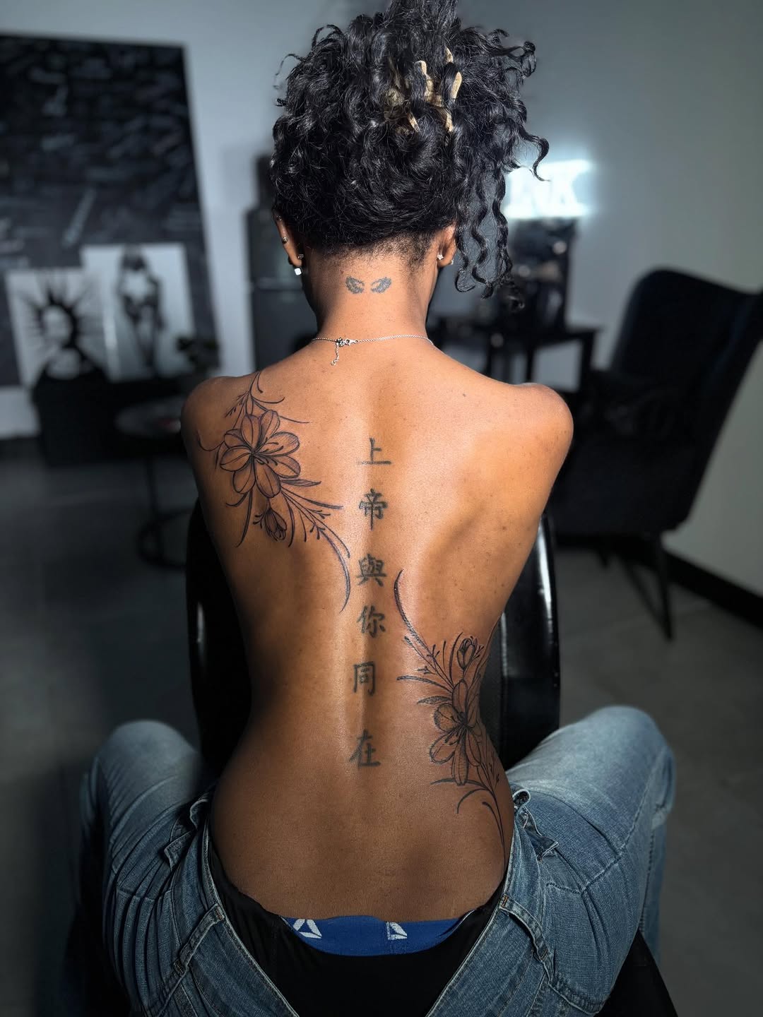 Tattoo by @shyluhv — lettering_script, fine_line