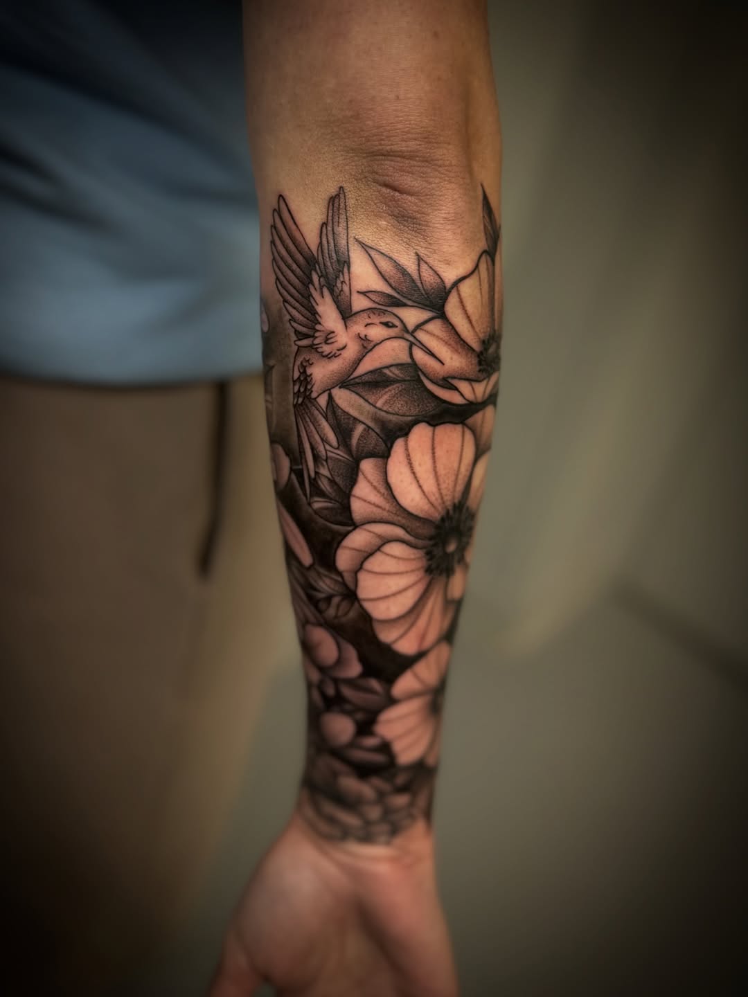 Tattoo by @llanotattooart — black_and_grey, realism